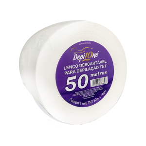 Lenço TNT para Depilação – Rolo de 50m x 14cm