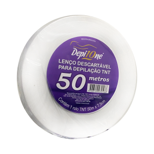Lenço TNT para Depilação – Rolo de 50m x 7,5cm
