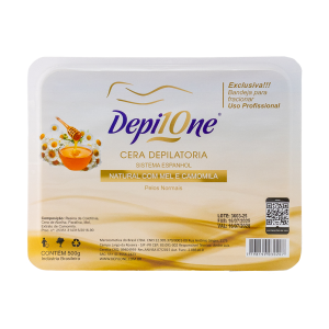 Cera depilatória Camomila e Mel 500g