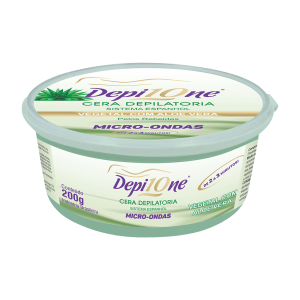 Cera de Pote Aloe Vera para Micro-ondas 200g