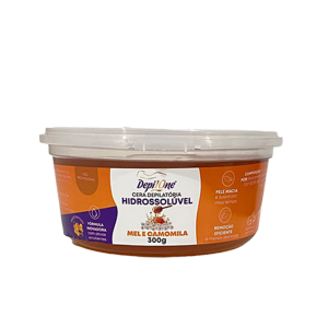 Cera Depilatória Hidrossolúvel Mel e Camomila DepiOne 300g